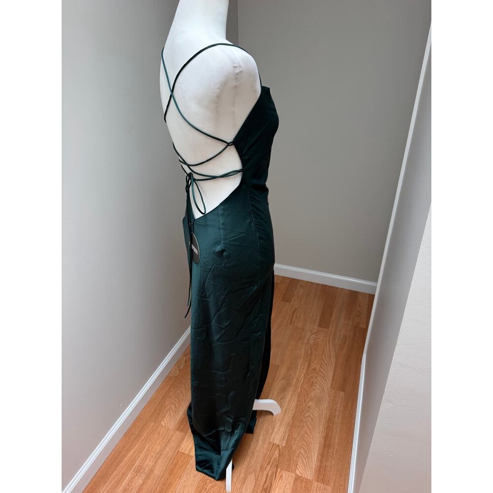Babyboo Misha Maxi Dress Emerald Green NEW NWT Size XS - Picture 8 of 9